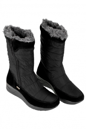 Bota con Cuña, Seraje Combinado, con Waterprof, St. Gallen, GERTRU-02