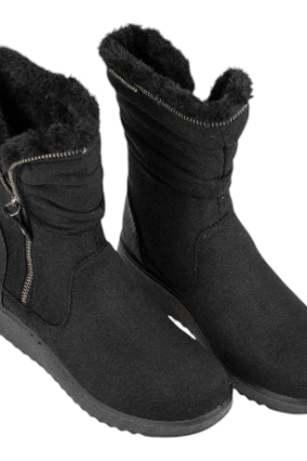 botas con pelo por dentro mujer y repelentes al agua - Amarpies AJH27167