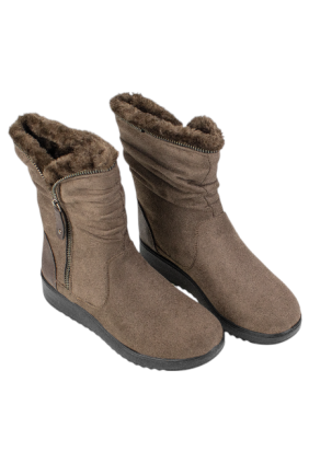 botas con pelo mujer y repelentes al agua - Amarpies AJH27167