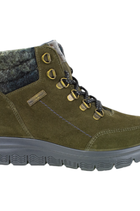 Botas de serraje con membrana impermeable y cordones  - Laura Azaña LA26602SE-W