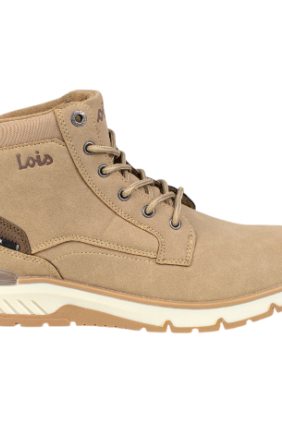 Botas Hombre Casual Beige - Lois 64381