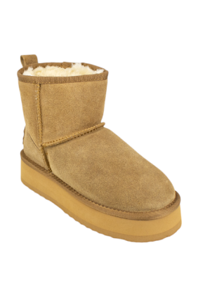 Botín australiano con plataforma serraje Top3 Samil