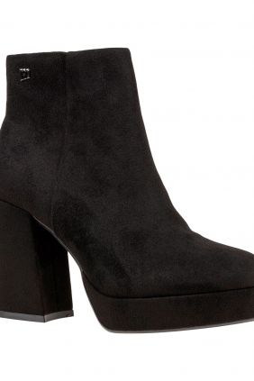 Botín con Tacón Ancho y Plataforma, Mustang, 57984, New Naomi