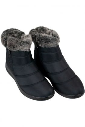 Botín Cuello Pelo, Plantilla Extraíble, Mysoft, 22M563