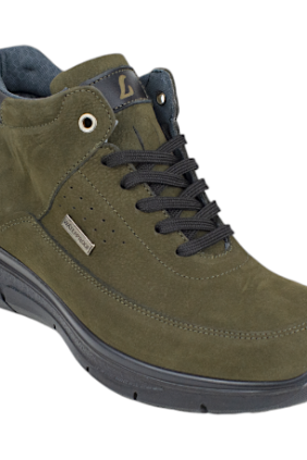 Botín Nobuck Waterproof con Cordones Luisetti 36105NO-W