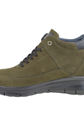 Botín Nobuck Waterproof con Cordones Luisetti 36105NO-W