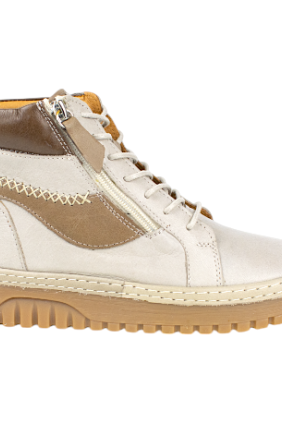 Botín piel confort cordón y cremallera 48 Horas 423905