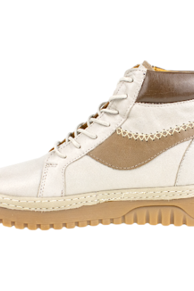 Botín piel confort cordón y cremallera 48 Horas 423905