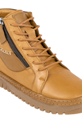 Botín piel confort cordón y cremallera 48 Horas 423905