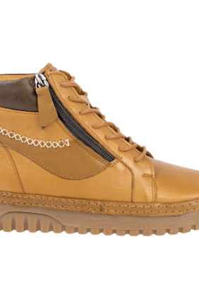 Botín piel confort cordón y cremallera 48 Horas 423905