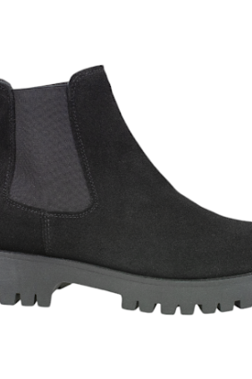 Botines Chelsea de Serraje con Plataforma Track para Mujer - Innovation 3070
