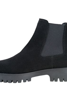 Botines Chelsea de Serraje con Plataforma Track para Mujer - Innovation 3070