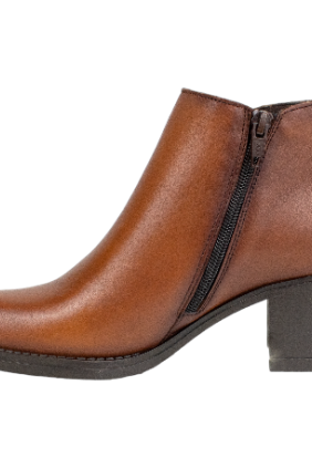 botines piel mujer con tacón ancho - Kaola 8814