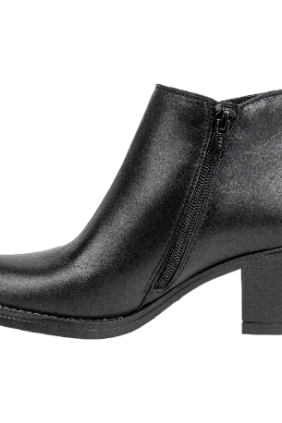 botines piel mujer con tacón ancho - Kaola 8814