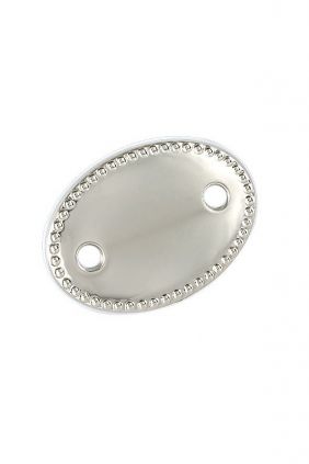Chupetero de Plata Óvalo Perlas de Vinard