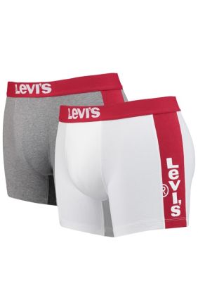 Compra Pack 2 Calzoncillos Levis Blanco y Gris online