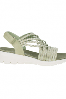 Sandalia de Elásticos y Tira Por Detrás, Amarpies ABZ236008