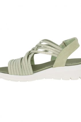 Sandalia de Elásticos y Tira Por Detrás, Amarpies ABZ236008