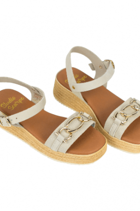 Sandalia Piel Plataforma.Hebillas Studio Scarpe SN118683