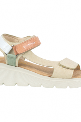 Sandalias Cuña Plataforma Confort Amarpies ABZ 26645