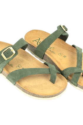 Sandalias de dedo Mujer en Piel - Autenti 3572