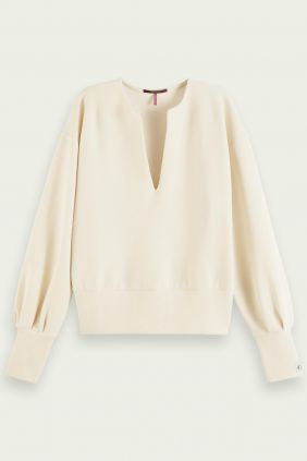 Sudadera manga ancha Maison Scotch