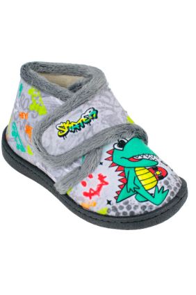 Zapatilla Abotinada de Niños Dino Patin Plumaflex 12003