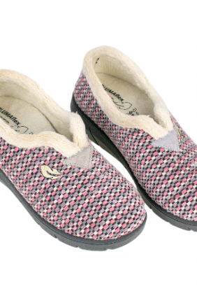 Zapatilla Cerrada Cuña Plumaflex 14217 Dumbria
