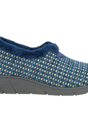 Zapatilla Cerrada Cuña Plumaflex 14217 Dumbria