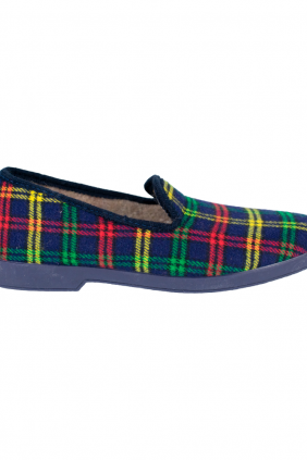 Zapatilla Cuadros Señora