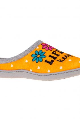 Zapatilla Descalza, con Flores, Plumaflex, 12317 Flores