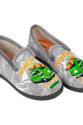Zapatilla Hombre Cerrada Plumaflex Coches 12228