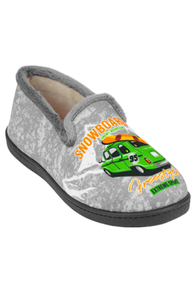 Zapatilla Hombre Cerrada Plumaflex Coches 12228