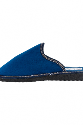Zapatillas de andar por casa Hombre Invierno Abiertas Azul Marino Suela Ligera Pisable.com 5010