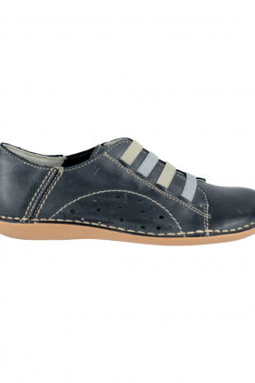 Zapato Plano Muer Verano Piel con Gomas Anchas Brans