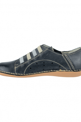 Zapato Plano Muer Verano Piel con Gomas Anchas Brans