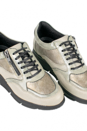Zapatos Ancho Especial Mujer en Piel Baerchi 54060