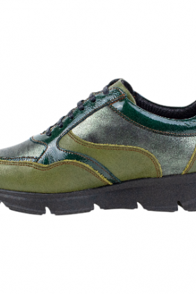 Zapatos Ancho Especial Mujer en Piel Baerchi 54060