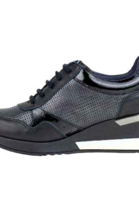 Zapatos Deportivos Piel Ancho Especial Baerchi 40601