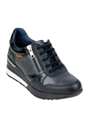 Zapatos Deportivos Piel Ancho Especial Baerchi 40601