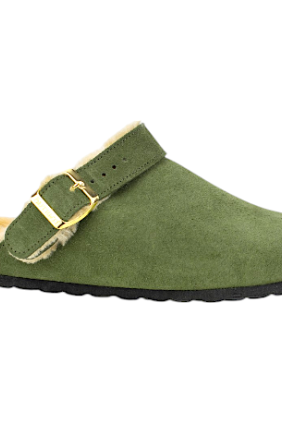 Zuecos Bio Forro de Pelo Tira Movible Autenti 15466