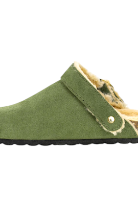 Zuecos Bio Forro de Pelo Tira Movible Autenti 15466