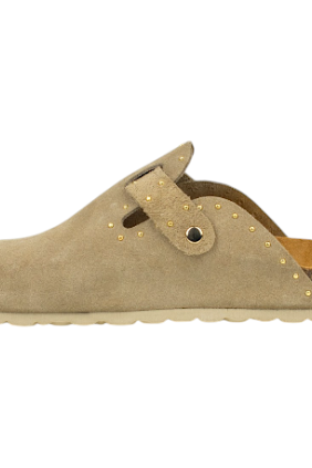 Zuecos bio piel con tachas Autenti 15388