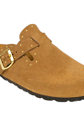 Zuecos bio piel con tachas Autenti 15388