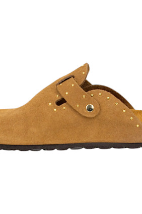 Zuecos bio piel con tachas Autenti 15388