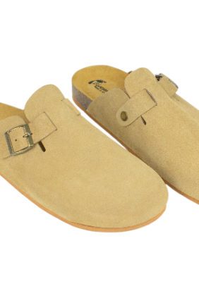 Zuecos Piel Serraje Hombre - Biocomfort HOM-001