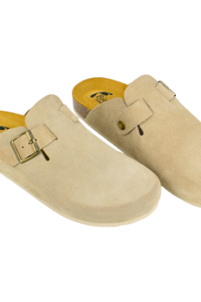 Zuecos Piel Serraje Hombre - Biocomfort HOM-001