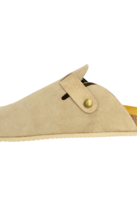 Zuecos Piel Serraje Hombre - Biocomfort HOM-001