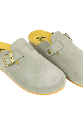 Zuecos Piel Serraje Hombre - Biocomfort HOM-001