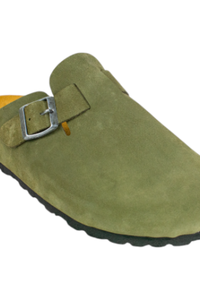 Zuecos Piel Serraje Hombre - Biocomfort HOM-001